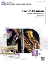 French Chanson Concert Band sheet music cover